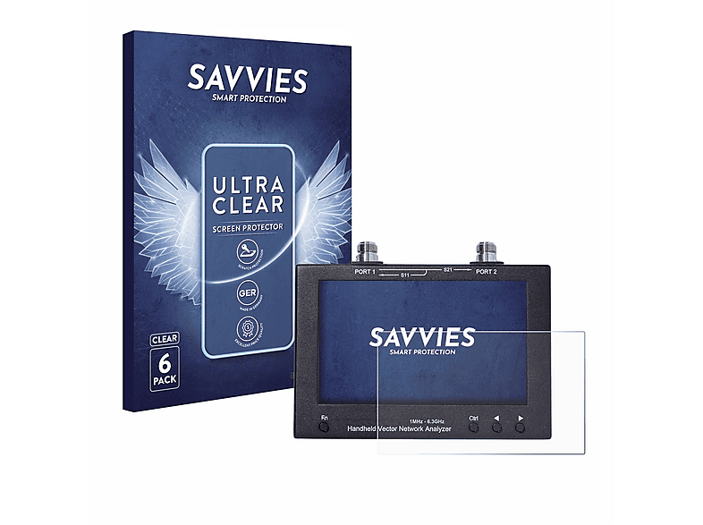 Savvies Displayschutzfolien Für Cubot Note 7 – 6 Stück, Ultraklar, Kratzfest, Made In Germany
