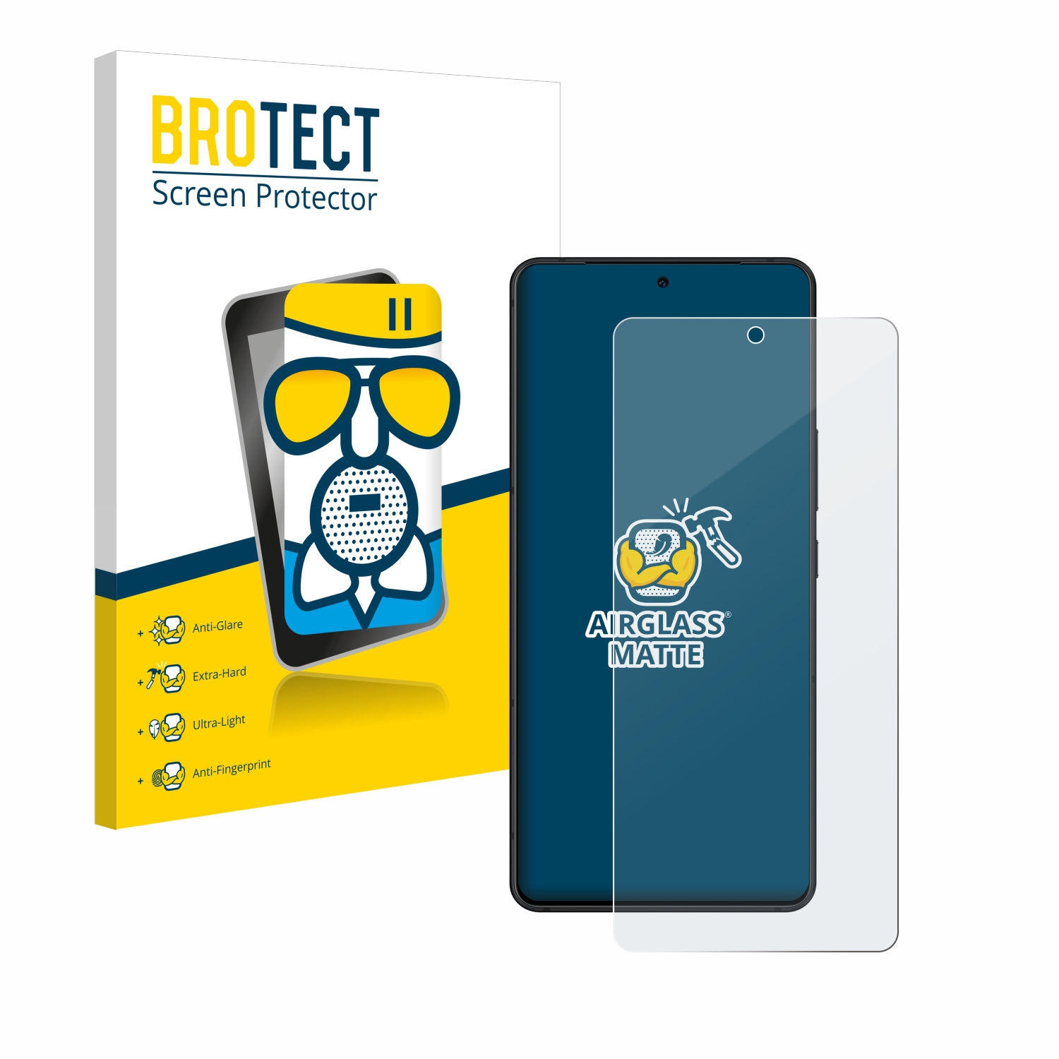 ROG Airglass matte BROTECT Phone 8) ASUS Schutzfolie(für