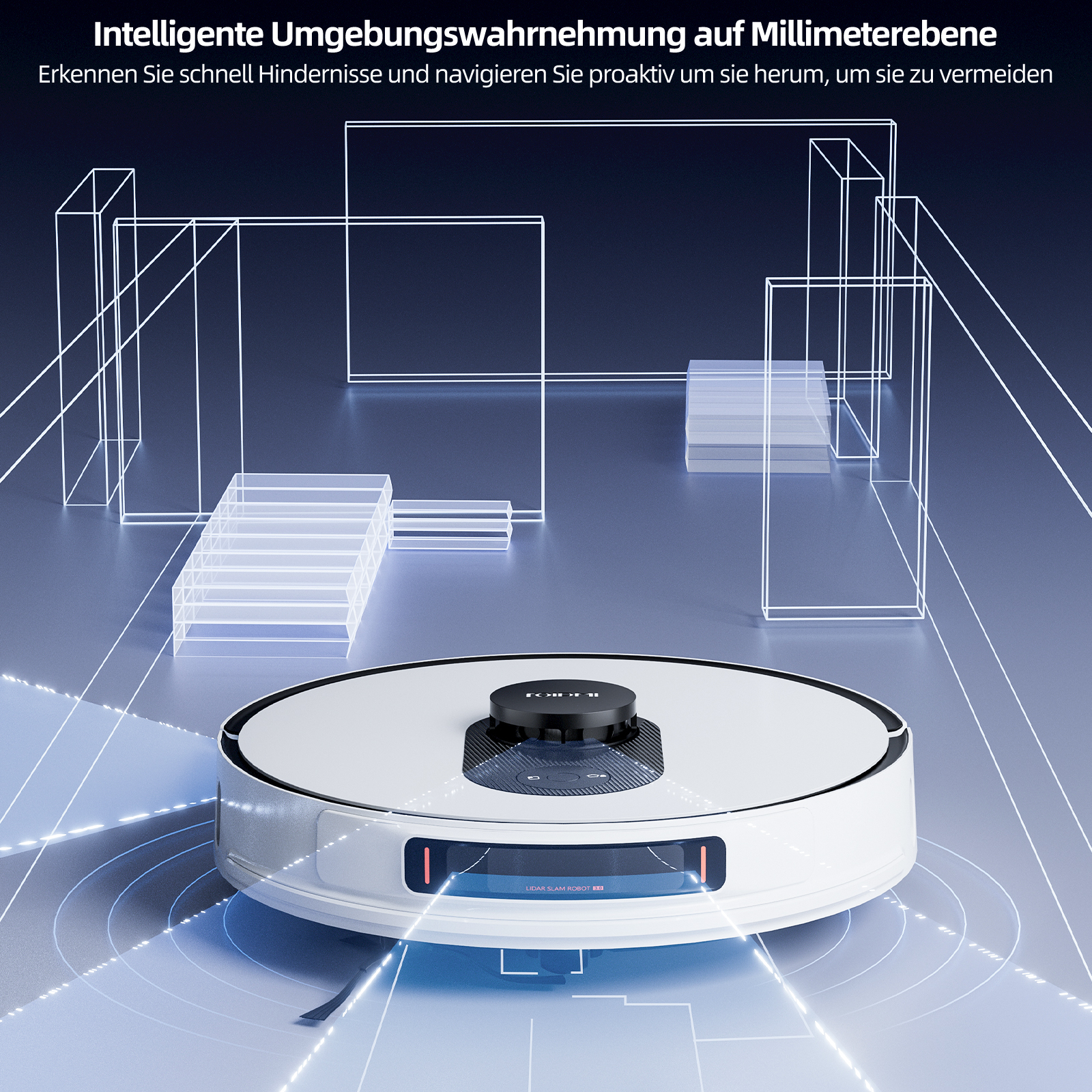 Eine Displayschutzfolienbox und drei klare Displayschutzfolien.
