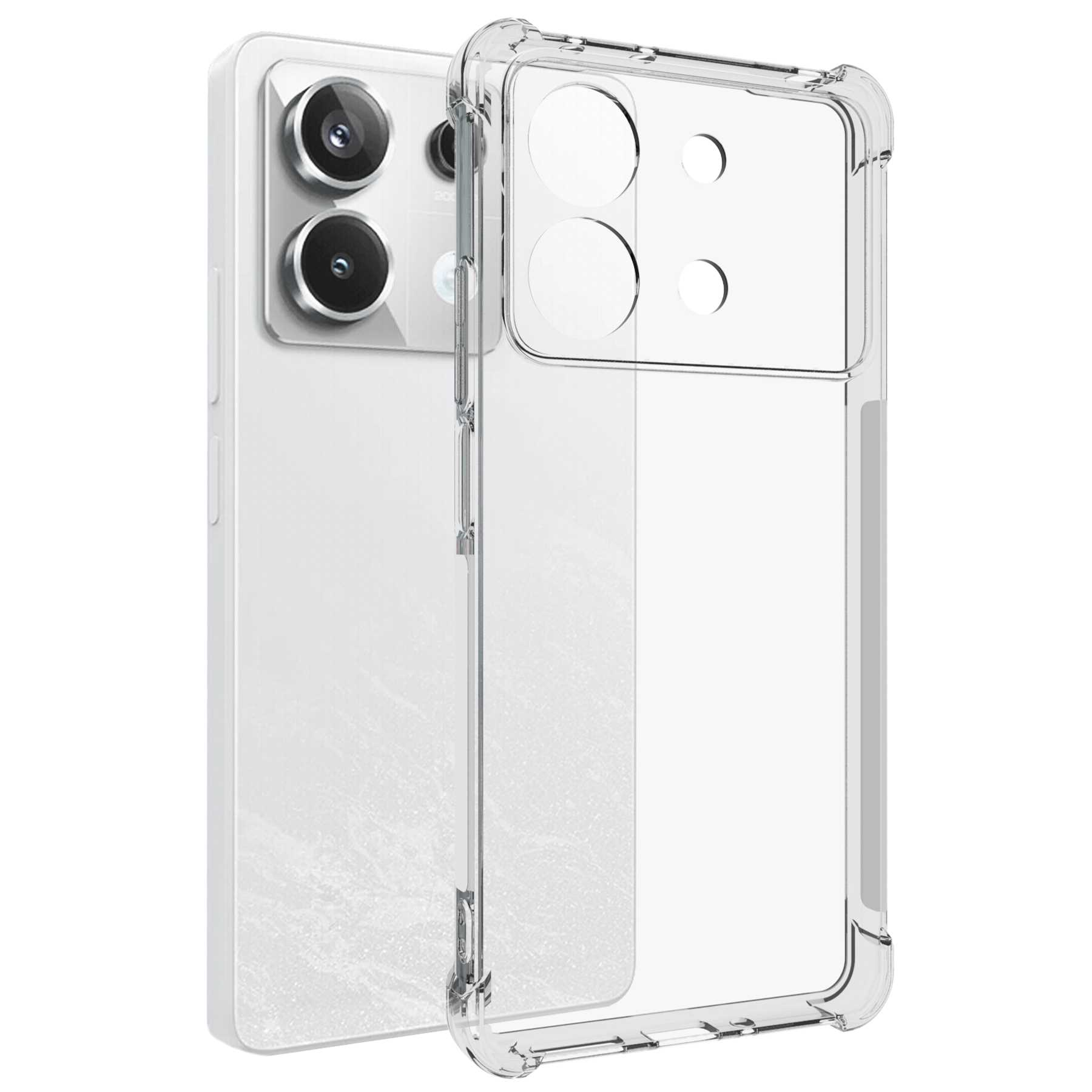Xiaomi, Poco Hülle, Case Redmi 5G, Schutz X6 Armor Backcover, Note ENERGY Pro MTB Transparent Clear MORE 5G, 13
