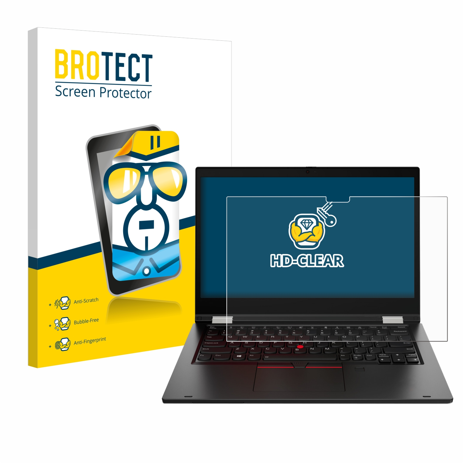 BROTECT klare Schutzfolie(für Lenovo Yoga) ThinkPad L13