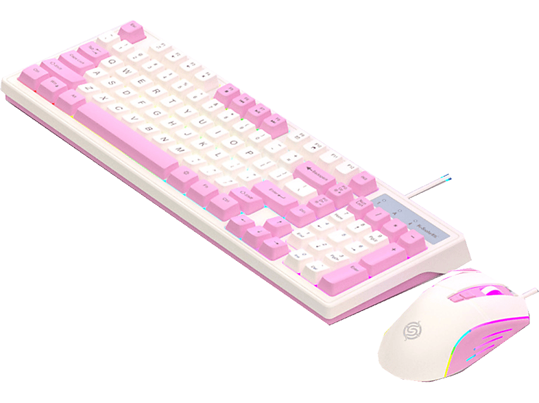 Perixx Stiftmine Perixx PERIDUO-713 PERIDUO-713 DE, Mini Tastatur Und Maus Set Retro S0h7f0p7