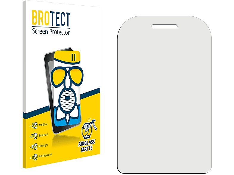 Airglass BROTECT SPC Jasper matte 2) Schutzfolie(für