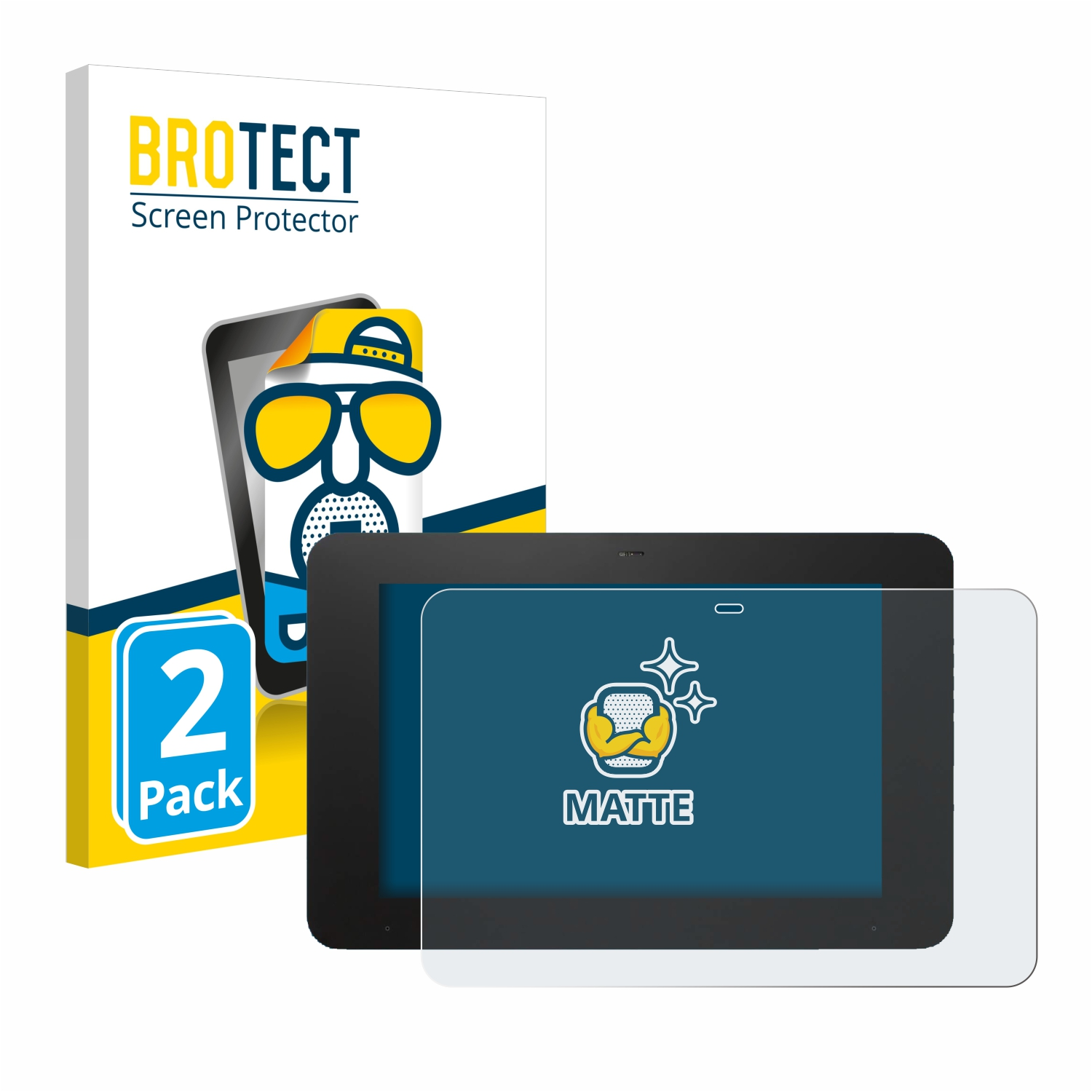 BROTECT 2x matte Schutzfolie(für KNX Smart Control 8\