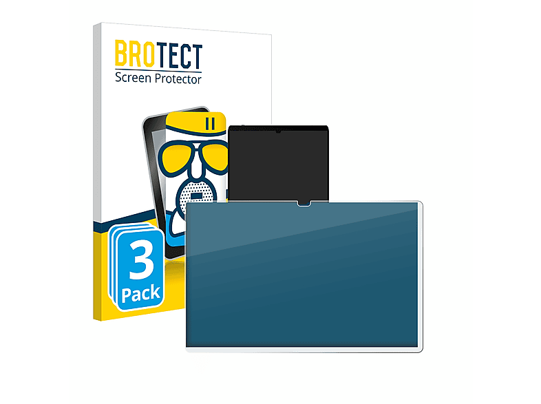 BROTECT 3x Airglass matte Schutzfolie(für Samsung Galaxy Tab S9 Ultra 5G)