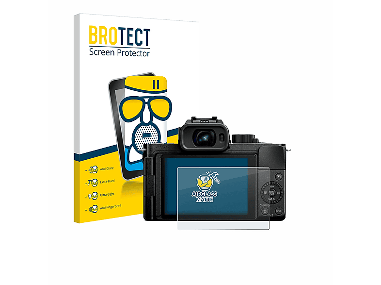 BROTECT Airglass matte Schutzfolie(für Panasonic Lumix DC-G100D) | Kamera Schutzfolie