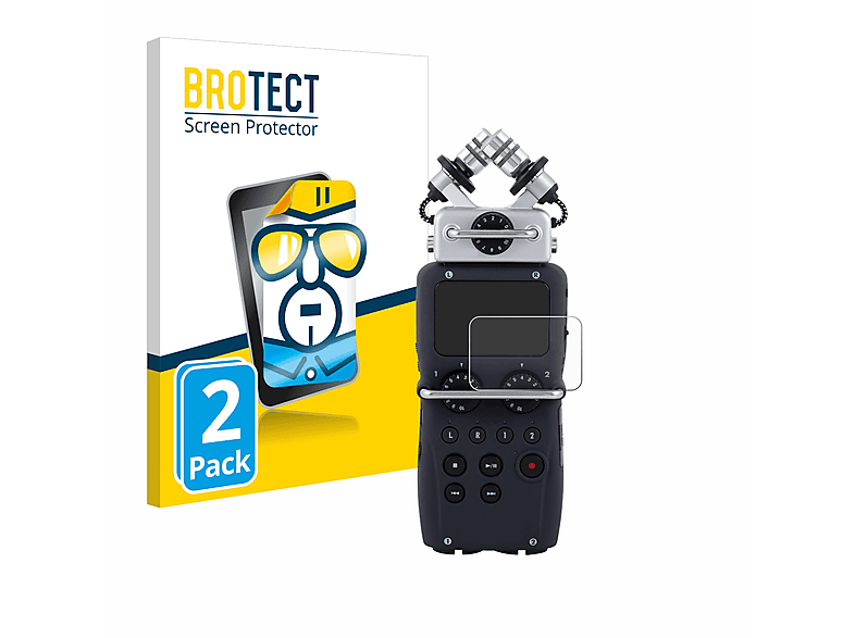 BROTECT 2x klare Schutzfolie(für Zoom H5) | Schutzfolien & Schutzgläser