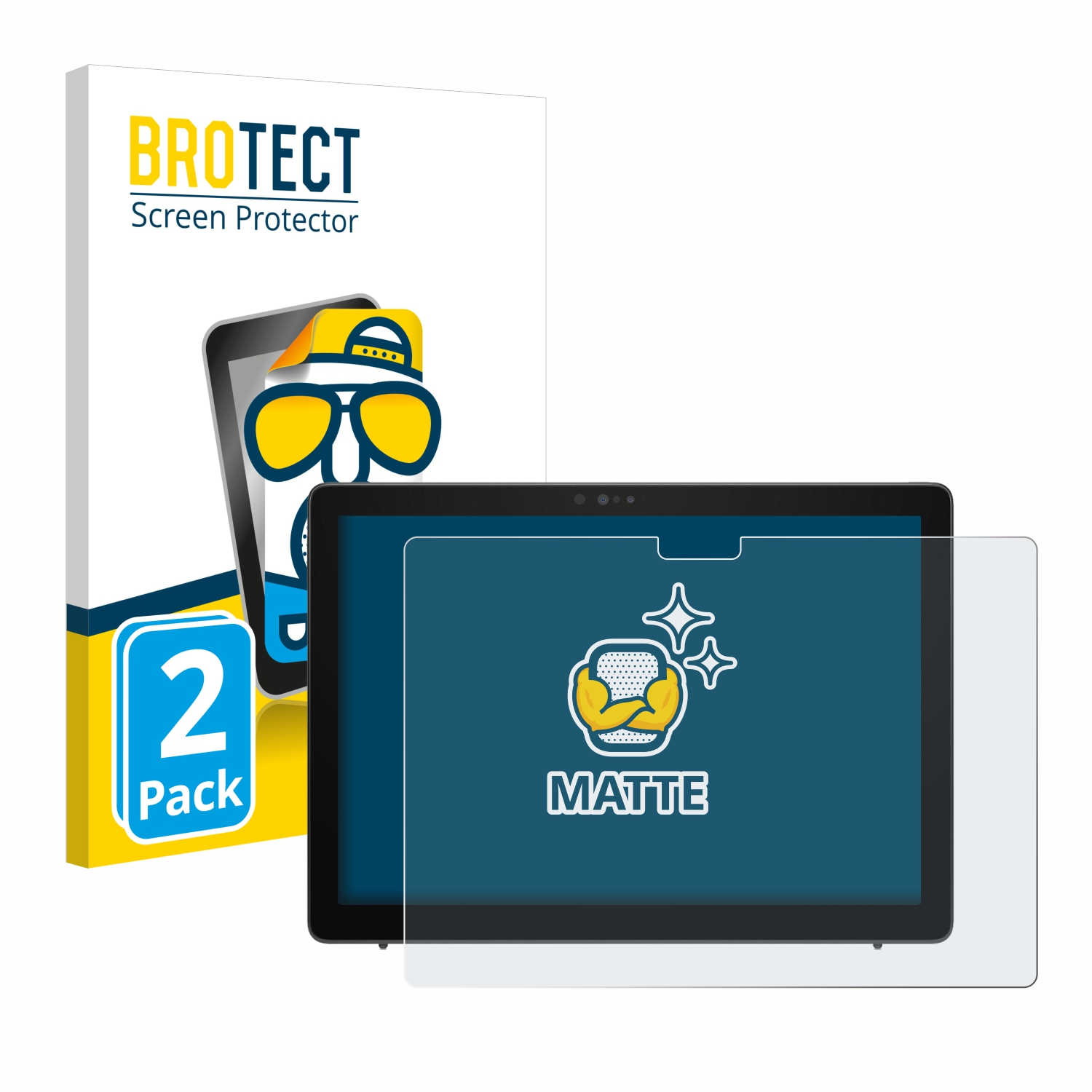 2-in-1) BROTECT Dell Schutzfolie(für 7210 Latitude matte 2x