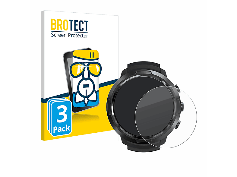 Airglass BROTECT Schutzfolie(für D5) Suunto klare 3x