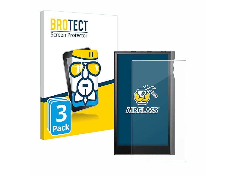 BROTECT 3x Airglass klare Schutzfolie(für Astell&Kern Kann Ultra)