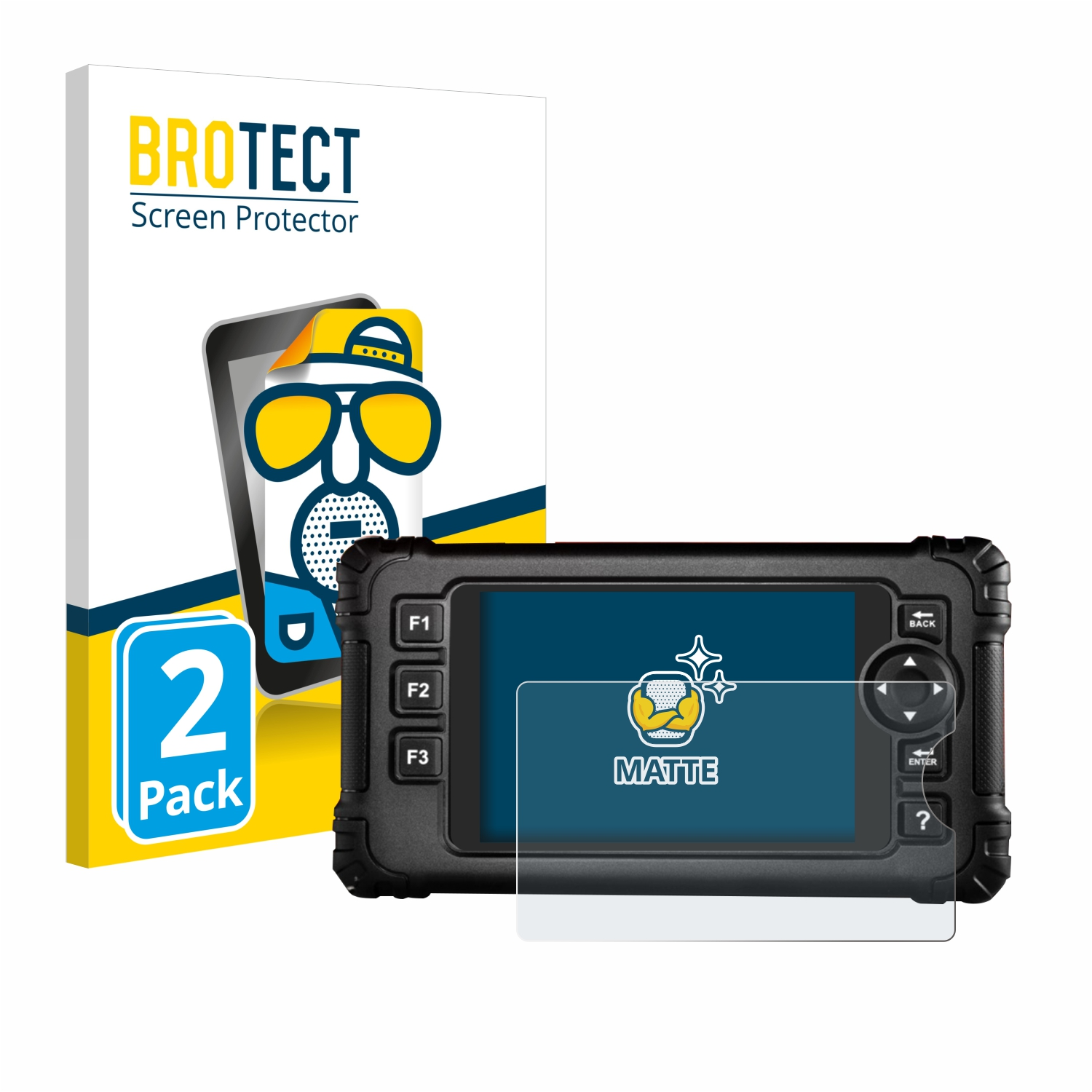 Pro+ 2x iCarsoft (2024)) matte BROTECT Schutzfolie(für CR