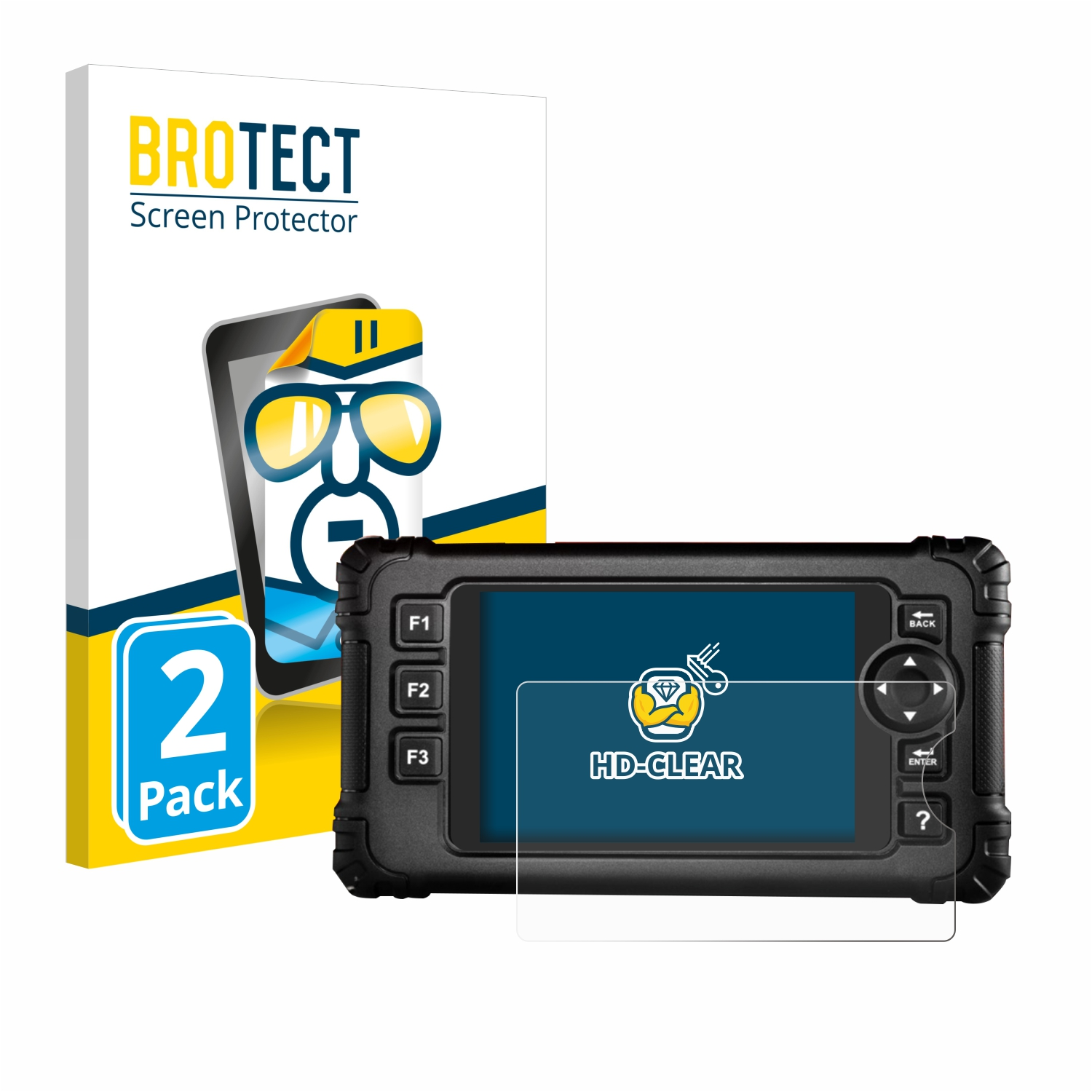 BROTECT 2x Pro+ CR iCarsoft (2024)) Schutzfolie(für klare