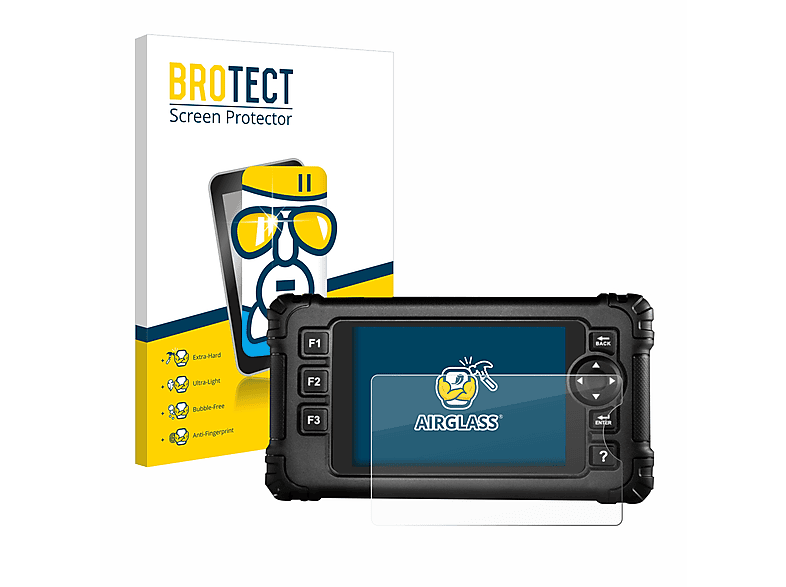 BROTECT Airglass klare Schutzfolie(für iCarsoft EU MAX (2024)) | Schutzfolien & Schutzgläser