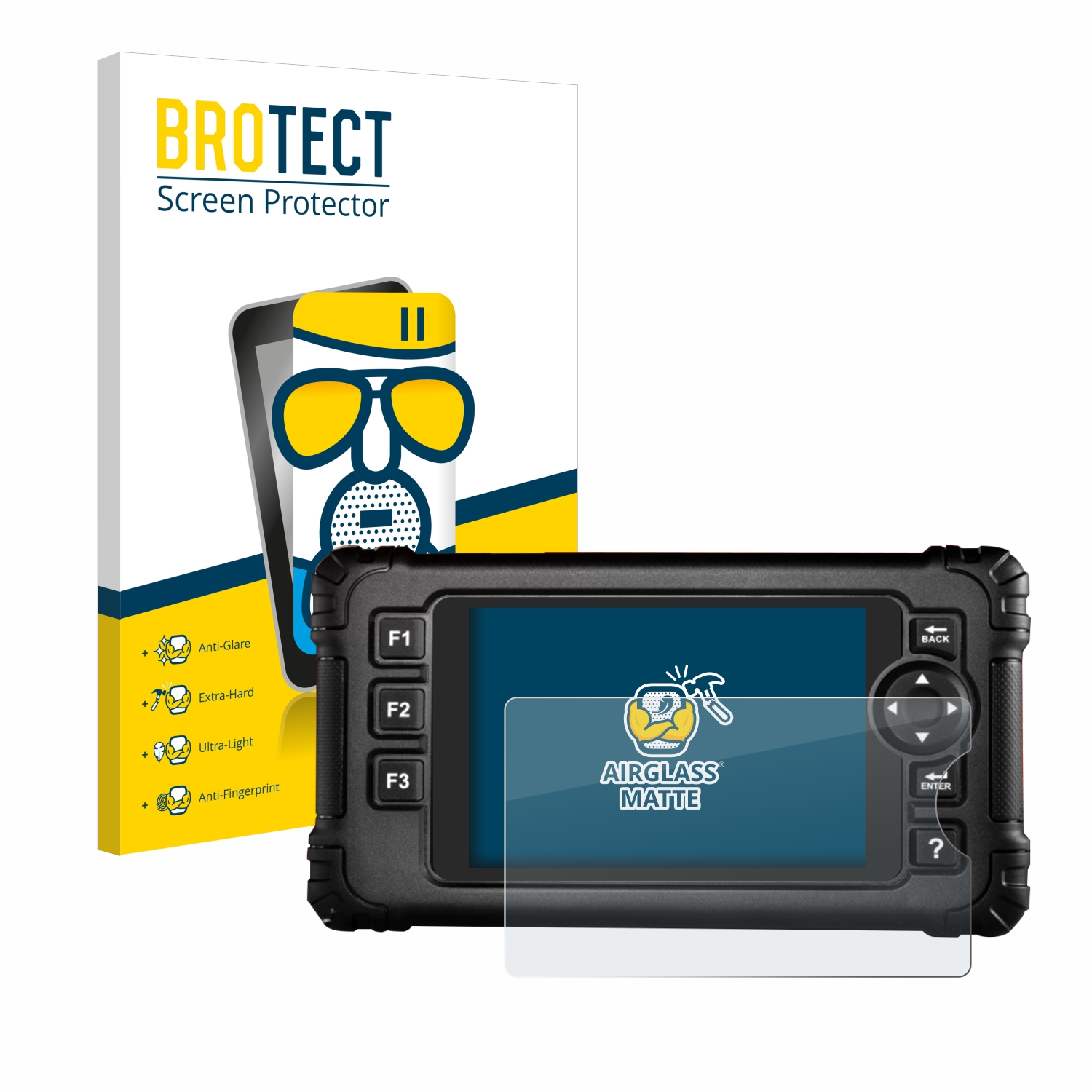 BROTECT Airglass Schutzfolie(für matte iCarsoft MAX EU (2024))