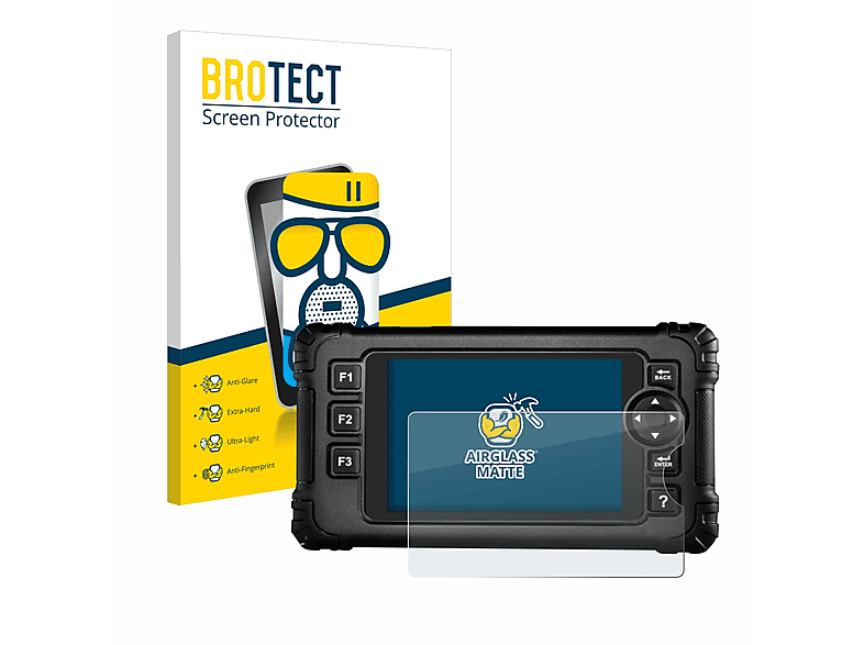 BROTECT Airglass Schutzfolie(für matte iCarsoft MAX EU (2024))