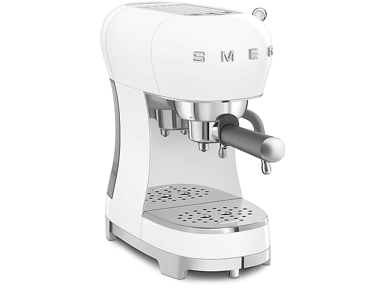 SMEG  ECF02WHEU Espressomaschine Weiß