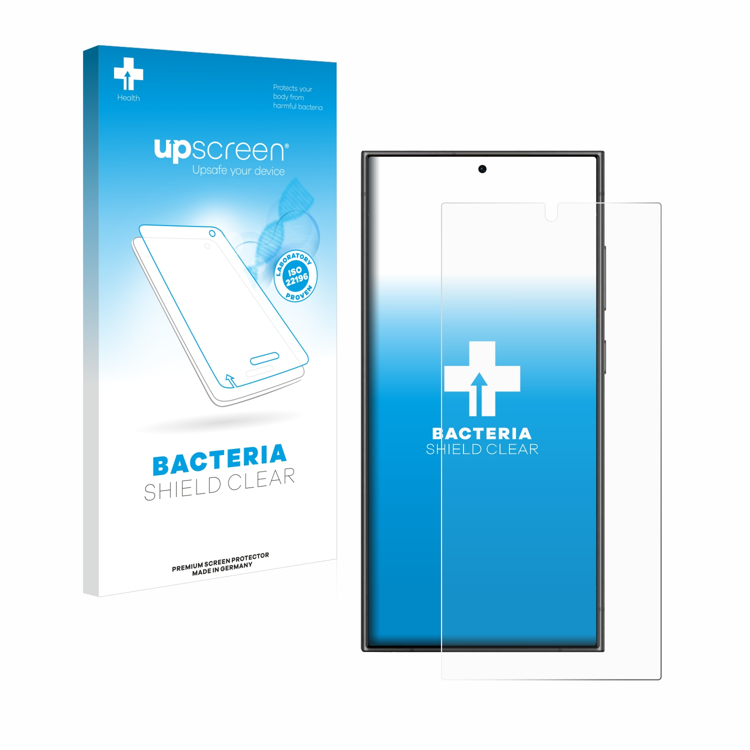 klare Ultra) Samsung Galaxy antibakteriell S24 Schutzfolie(für UPSCREEN