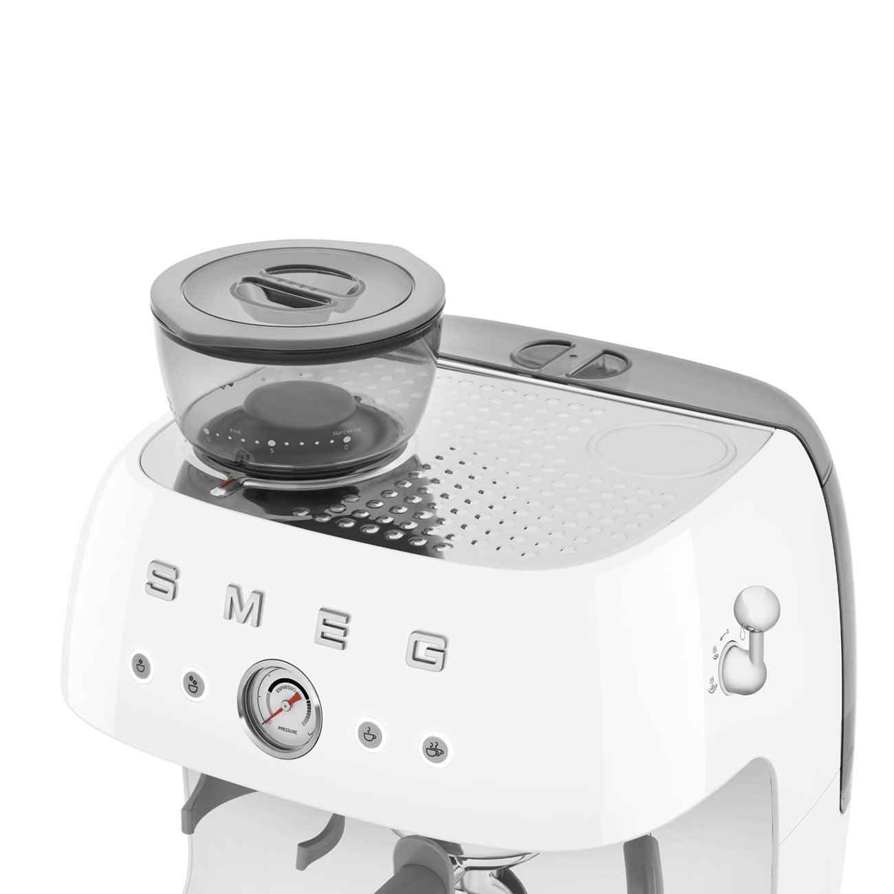EGF03WHEU SMEG Espressomaschine Weiß