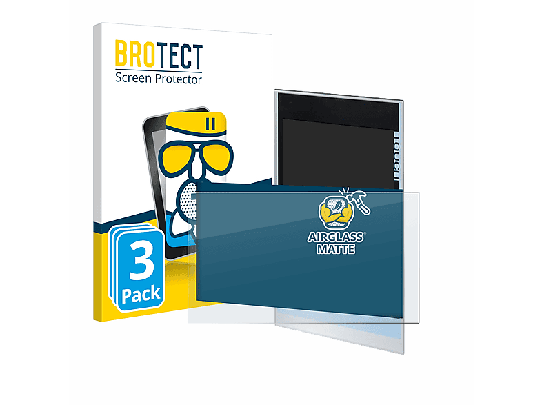 BROTECT Schermbeschermer voor Siemens Simatic TP1200 Comfort 12 Screen Protector Transparant