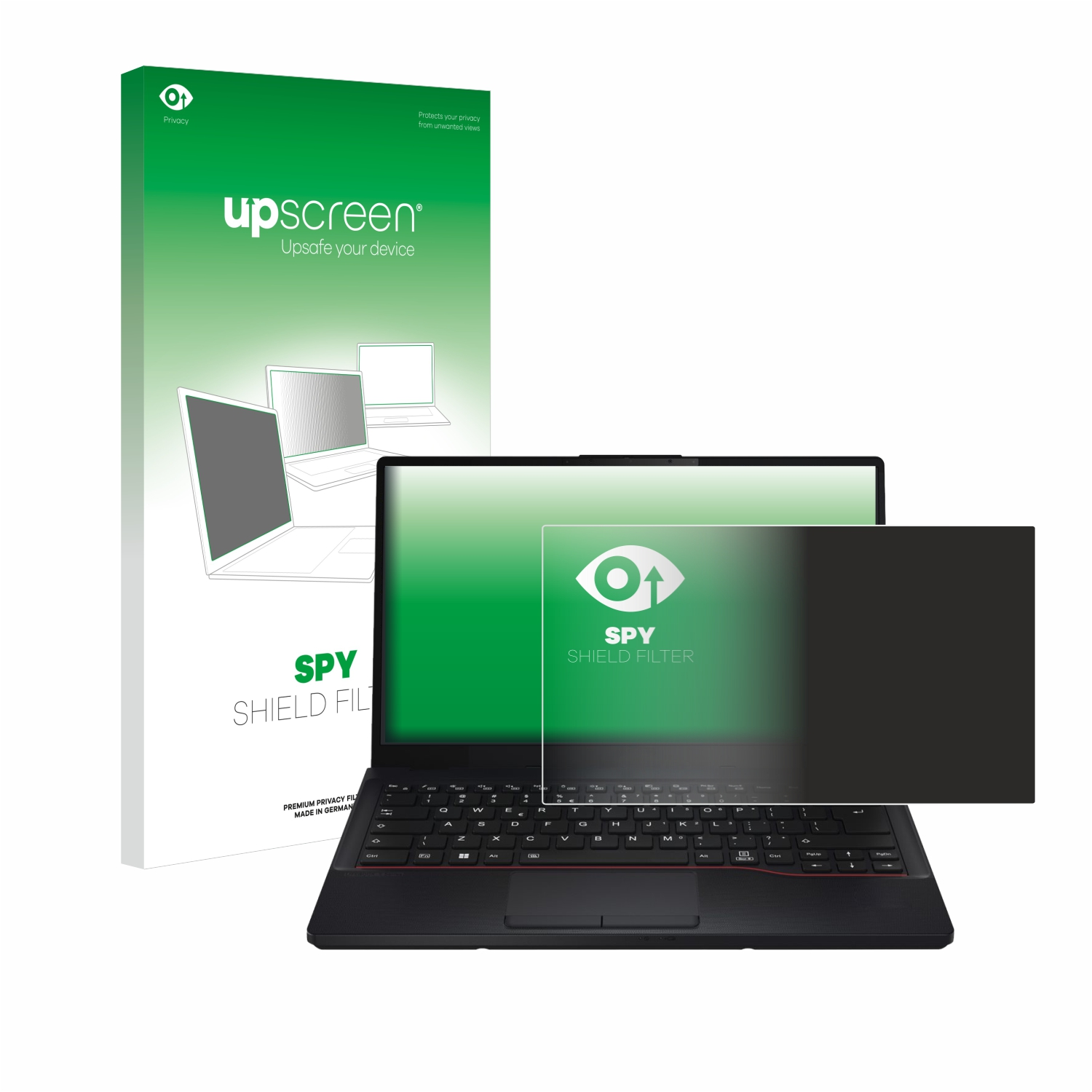 E5412) Fujitsu Lifebook Anti-Spy Blickschutzfilter(für UPSCREEN