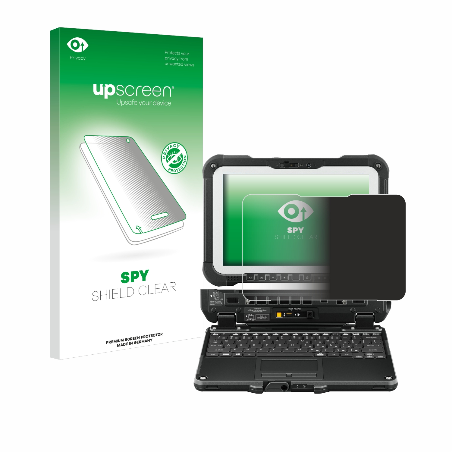 UPSCREEN Anti-Spy Schutzfolie(für G2) Toughbook Panasonic