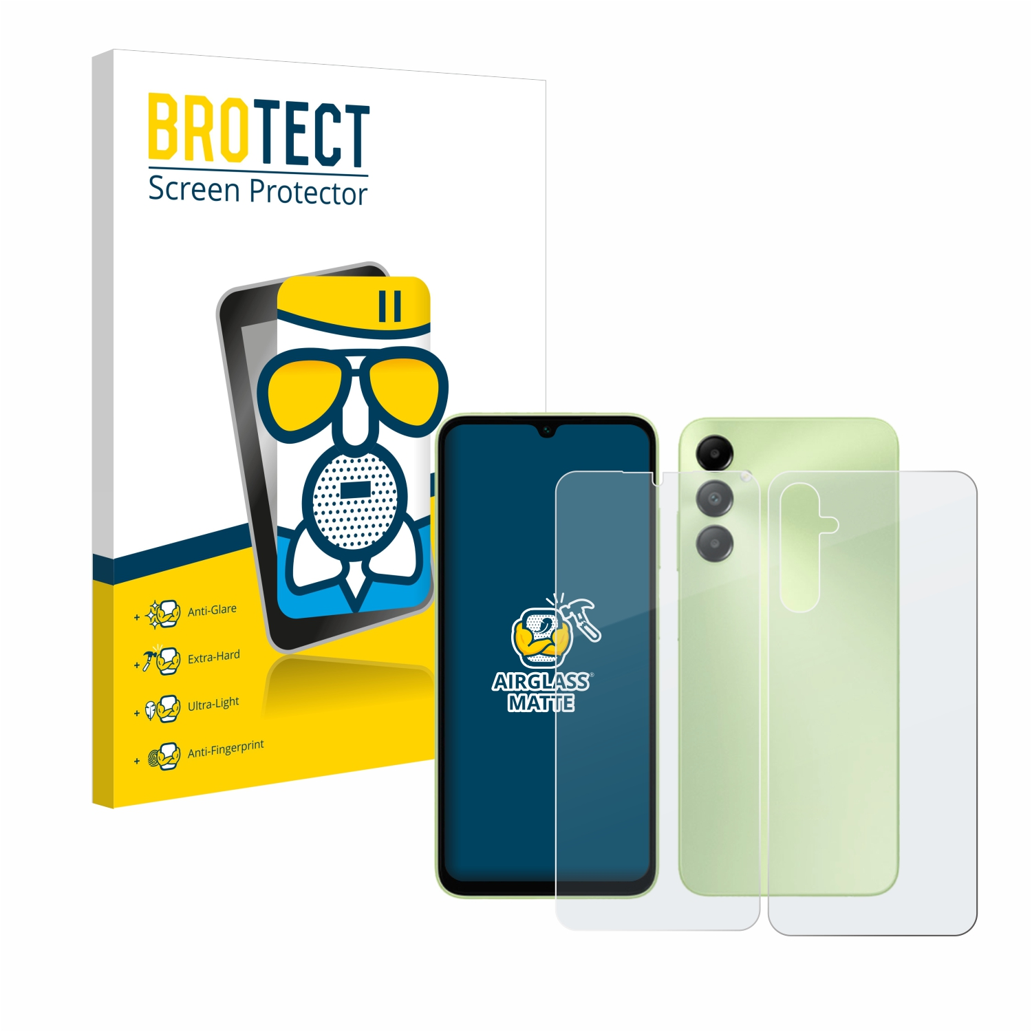 Airglass Schutzfolie(für matte Samsung BROTECT A05s) Galaxy