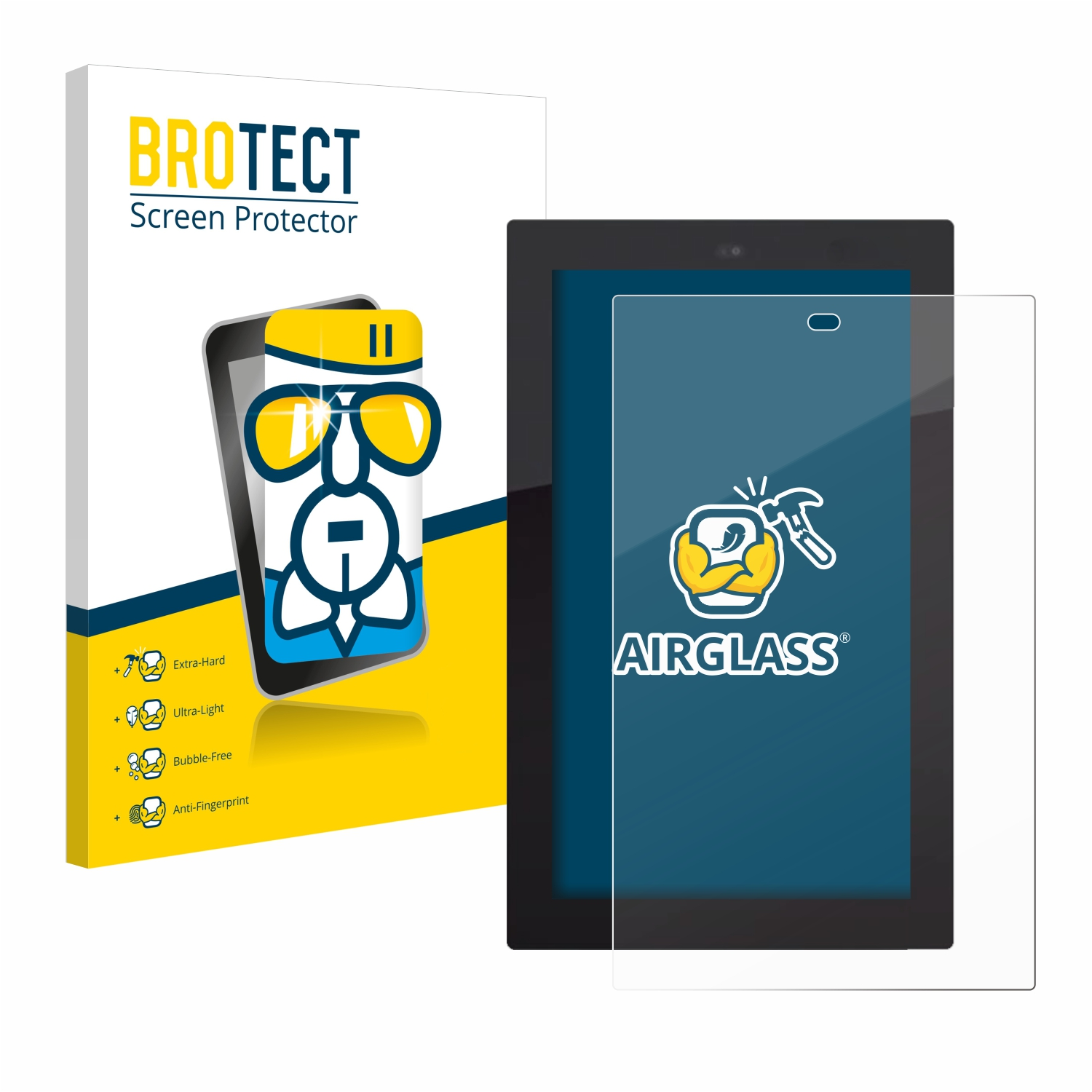 klare Control Smart Airglass 5) Schutzfolie(für BROTECT Jung