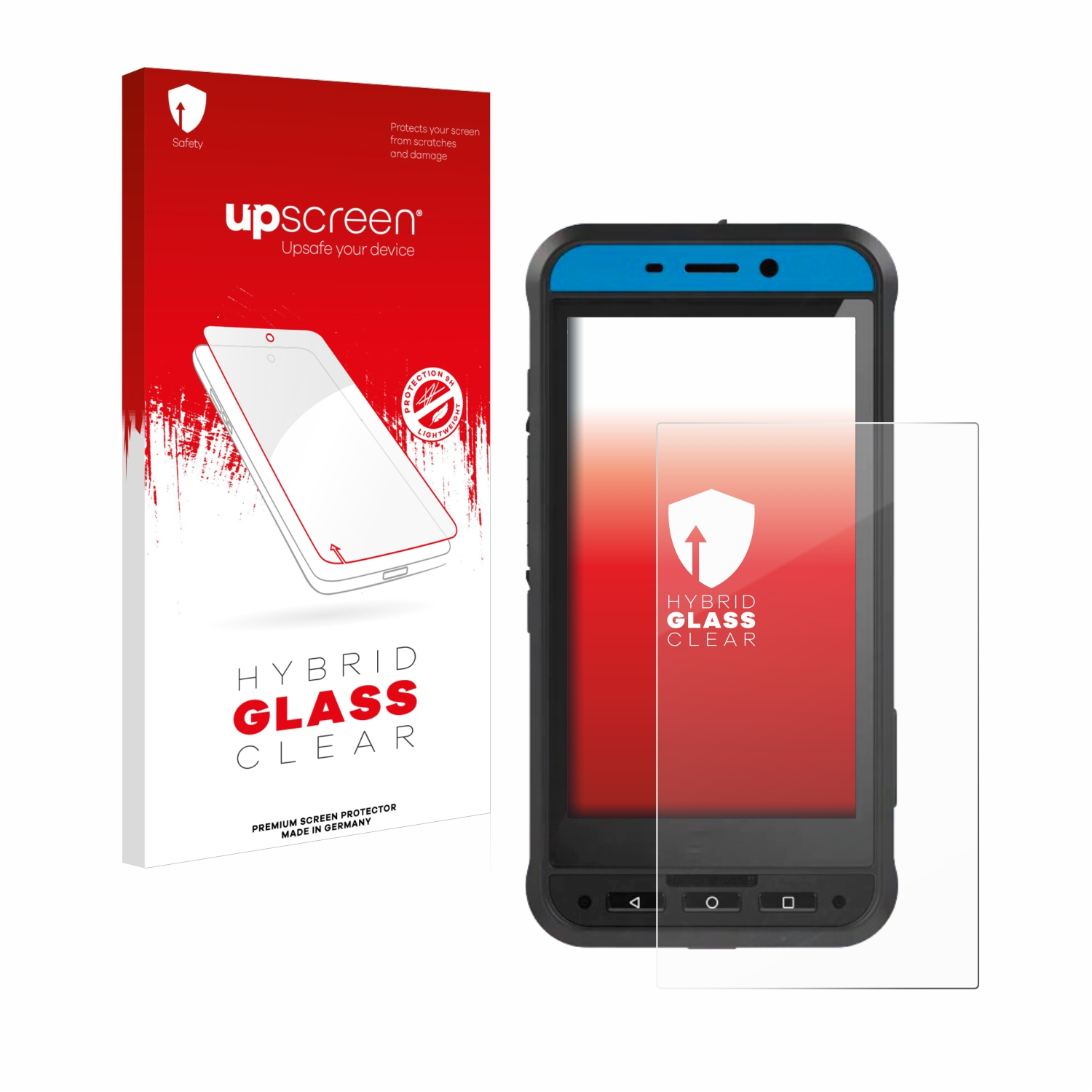 UPSCREEN klare Smart-Ex Ecom 02 Schutzfolie(für DZ2)