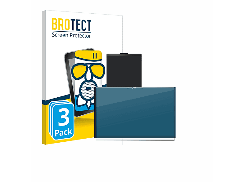 OLED) 16 S matte Flip 3x Schutzfolie(für ASUS Airglass Vivobook BROTECT