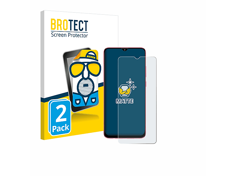 Samsung matte BROTECT Galaxy Schutzfolie(für M04) 2x