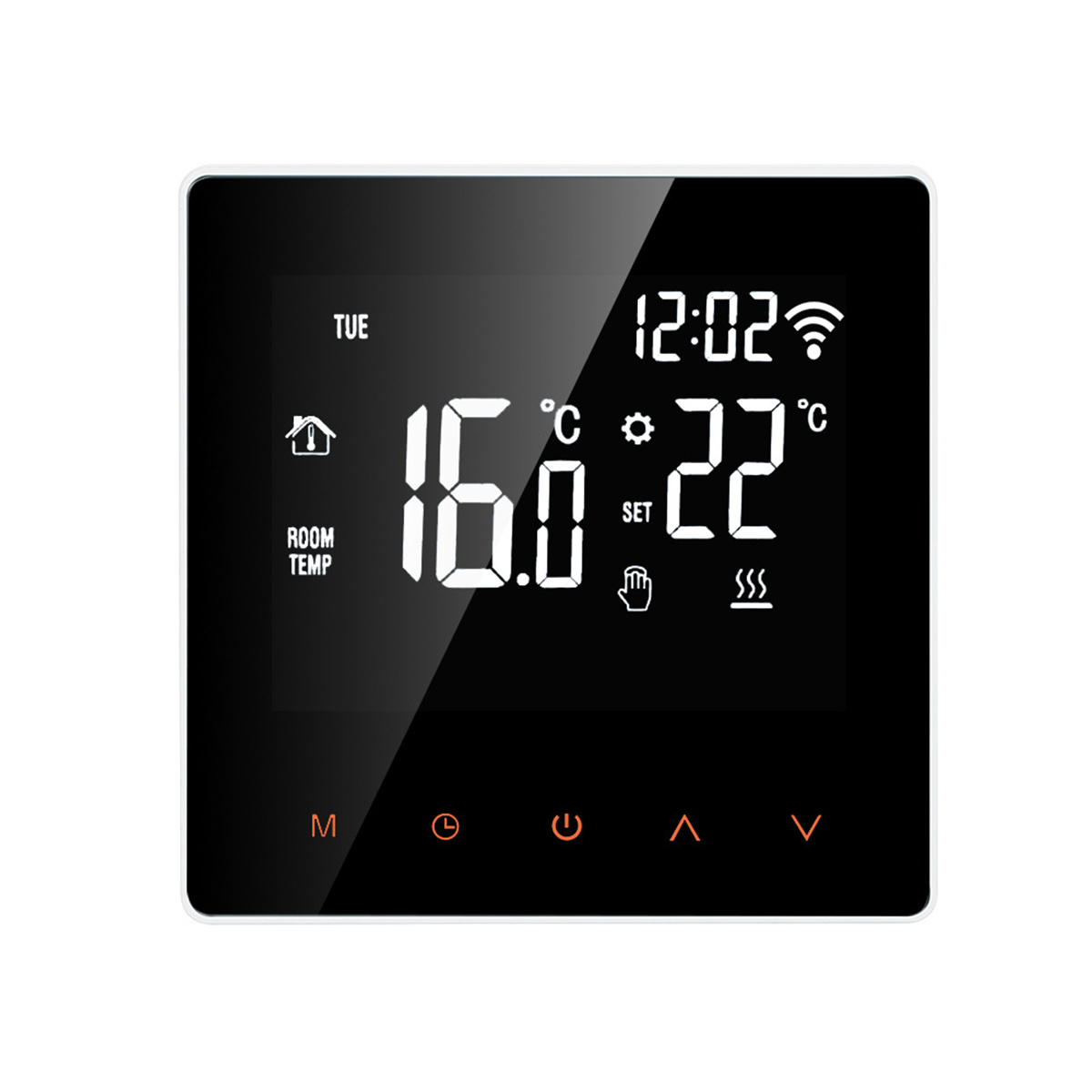 SYNTEK A184 Thermostat, Schwarz