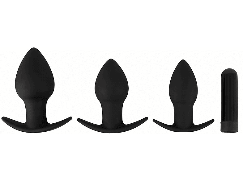 BLACK VELVETS Black Velvets Vibrating Butt plugs Analplug