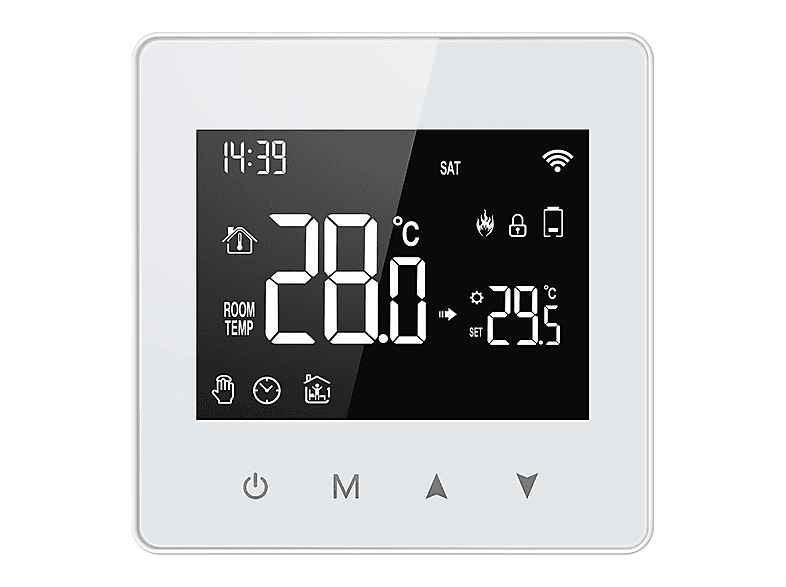 SYNTEK A181 Thermostat, Weiß