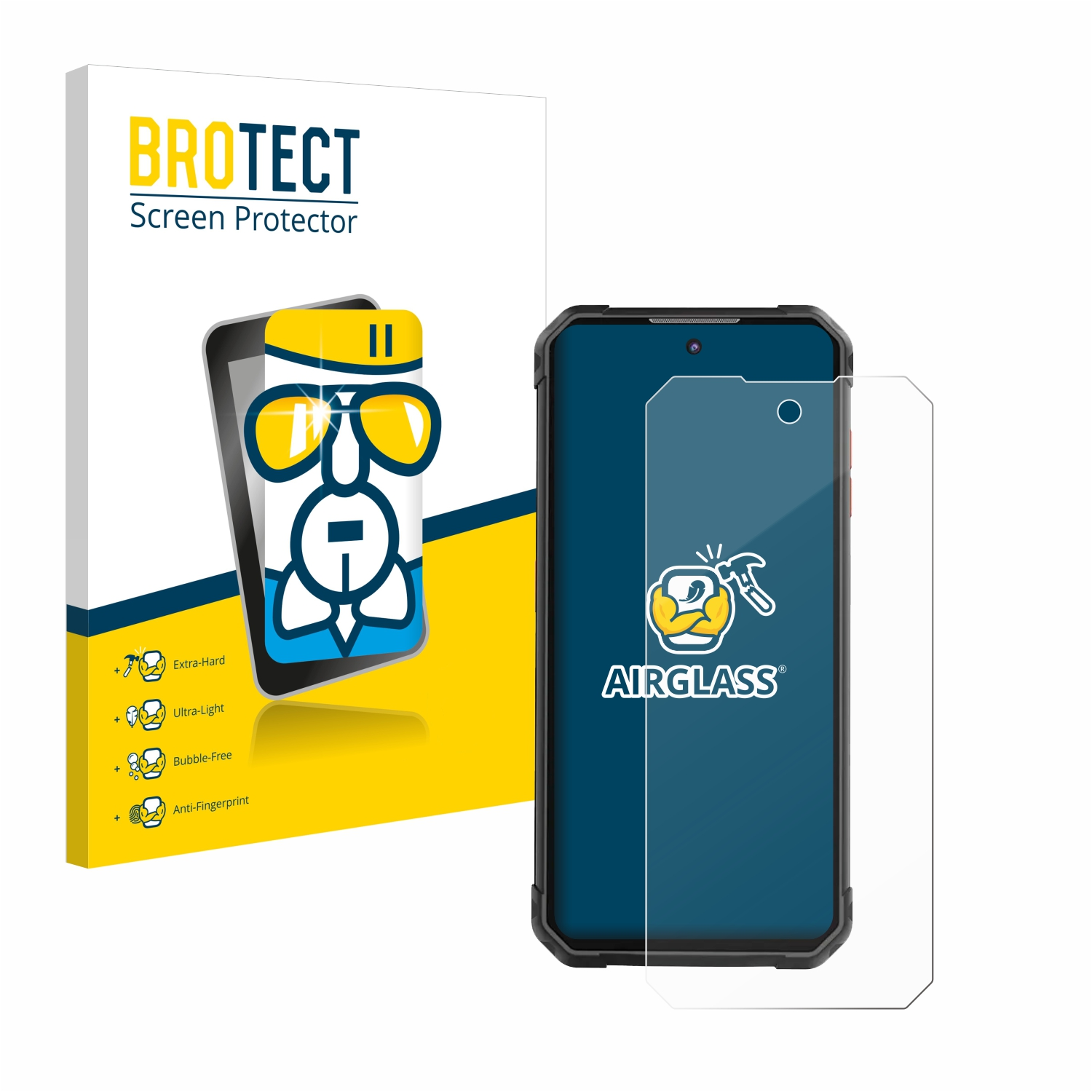 BROTECT iiiF150 Pro) klare Schutzfolie(für Airglass B2