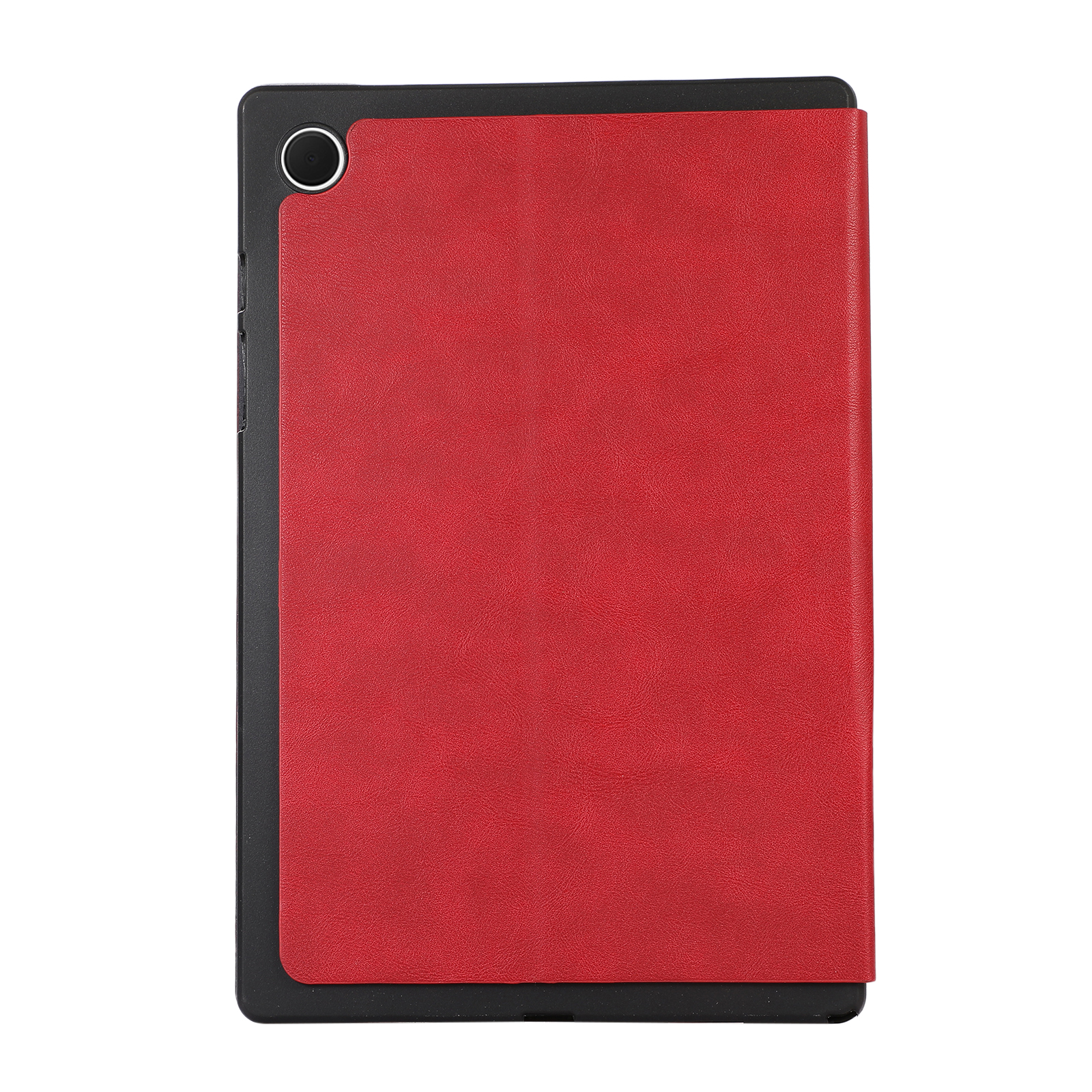 LOBWERK Hülle Schutzhülle Bookcover für Samsung Zoll Tab 11 2023 A9+ Rot Kunstleder, Plus SM-X210/X216/X218