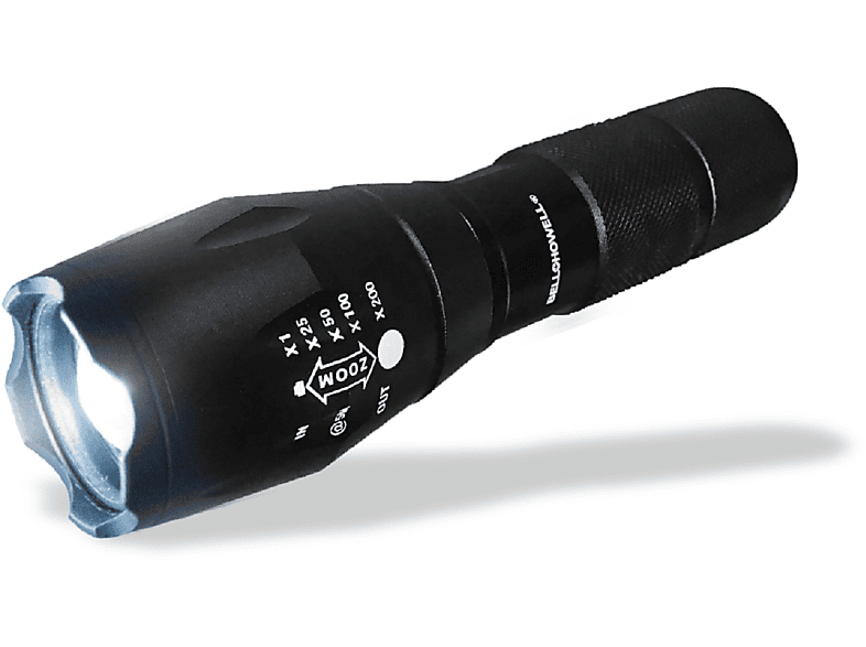 MEDIASHOP Tac Light LED 5 Lichtmodi inkl. blendendem Schocklicht Taschenlampe