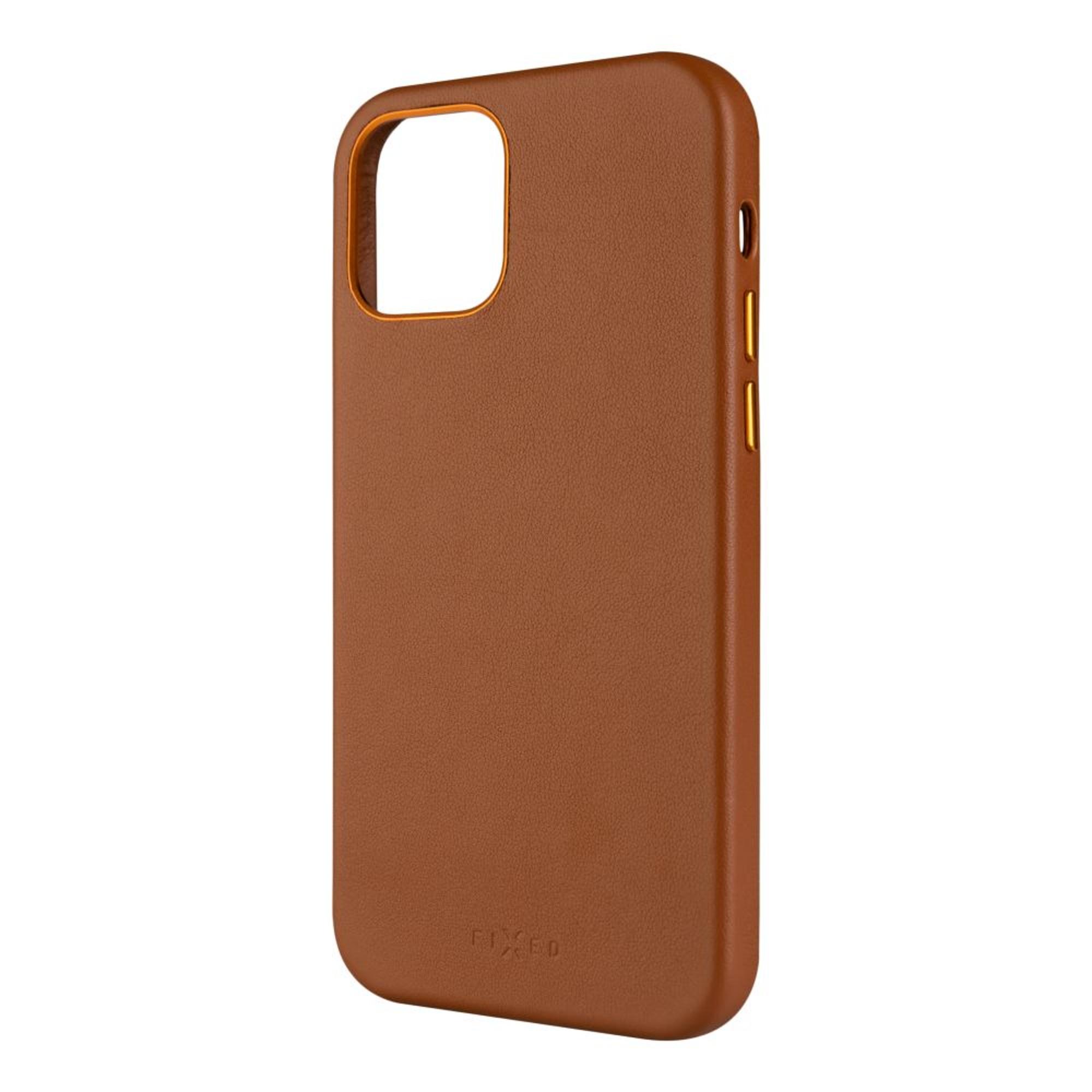 FIXED FIXLM-928-BRW, Braun Apple, 14, Backcover, iPhone