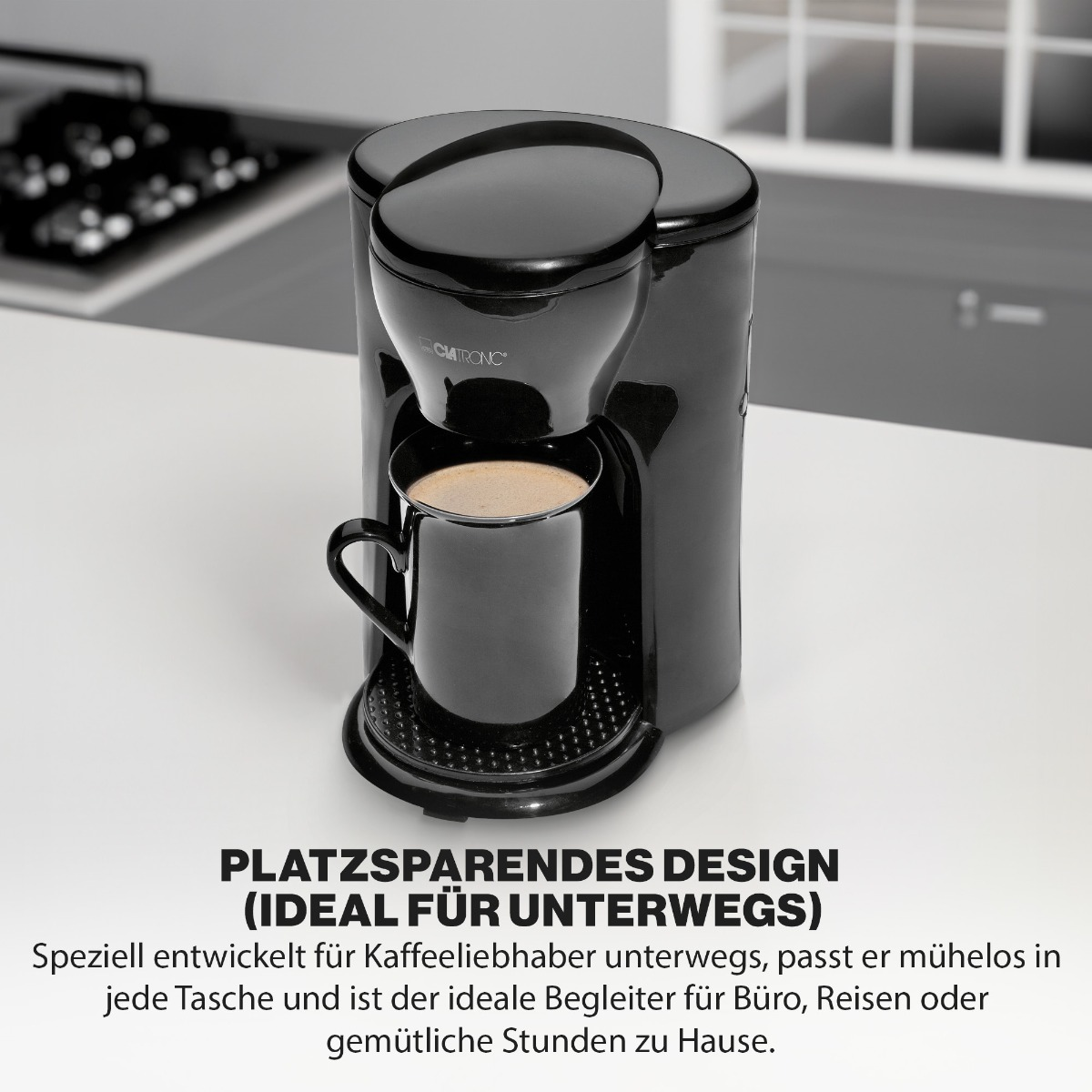 CLATRONIC KA Schwarz 3356 Kaffeemaschine