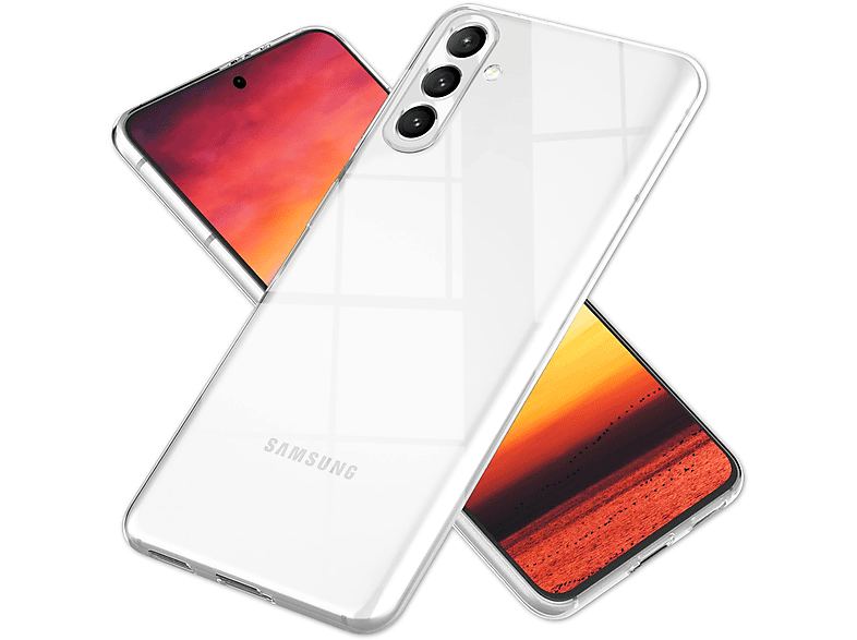 Backcover, Transparente Samsung, Plus, Transparent Galaxy S24 Klare Hülle, Silikon NALIA