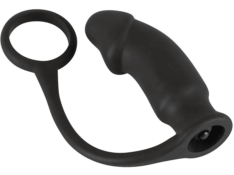 Vibrator & vibration Ring BLACK VELVETS with plug