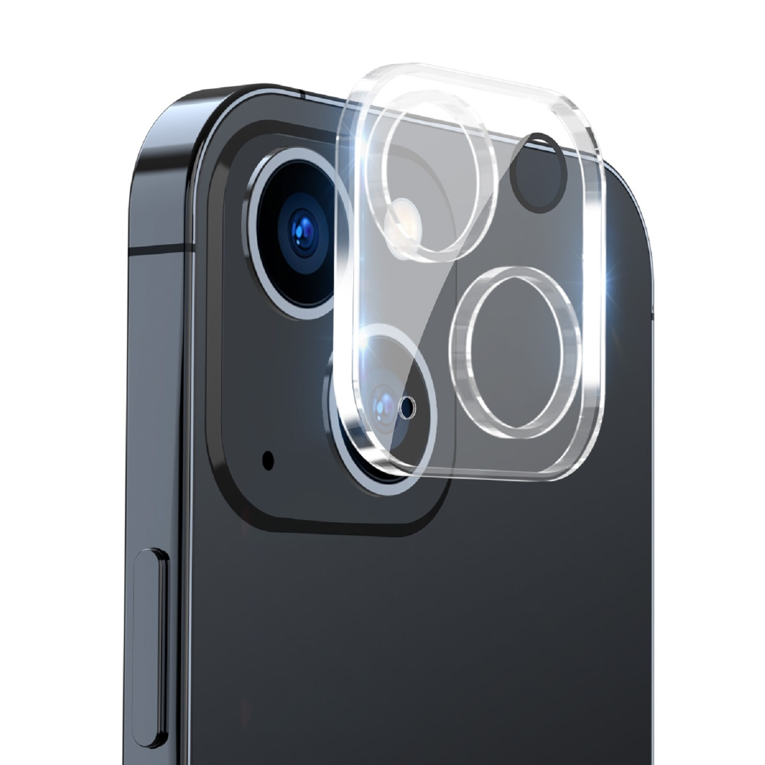 14 iPhone Tempered Panzerhartglas Max) Pro Displayschutzfolie(für KLAR Kameraglas 6x Echtes PROTECTORKING Apple