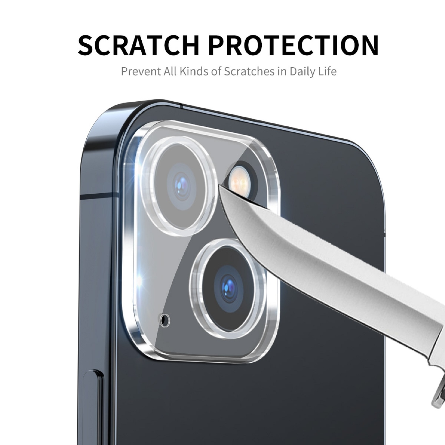 KLAR Tempered Echtes Panzerhartglas iPhone Kameraglas Displayschutzfolie(für PROTECTORKING 6x Mini) 13 Apple