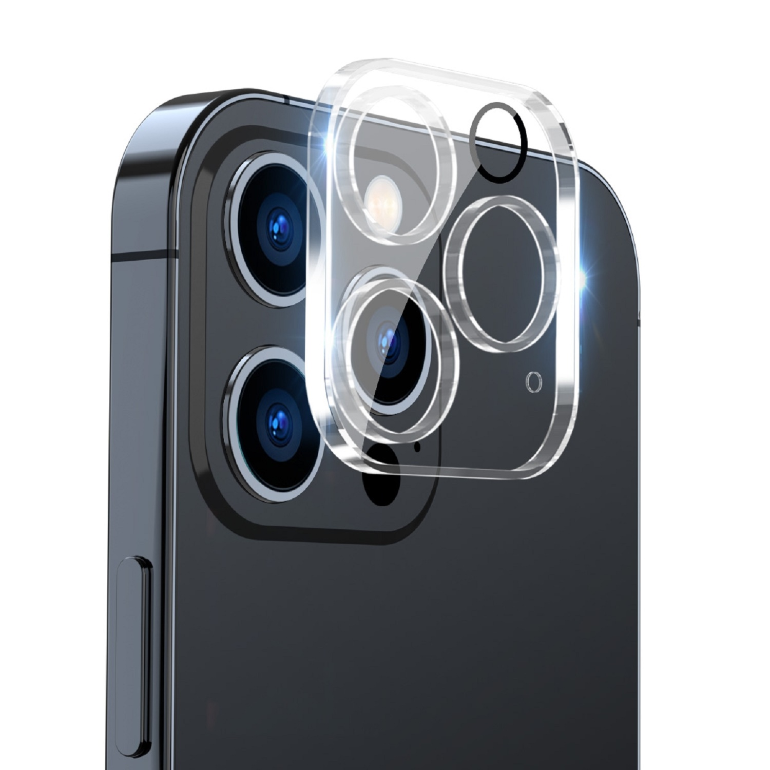 13 Panzerhartglas Echtes iPhone Tempered KLAR Displayschutzfolie(für Pro Apple Max) 6x Kameraglas PROTECTORKING