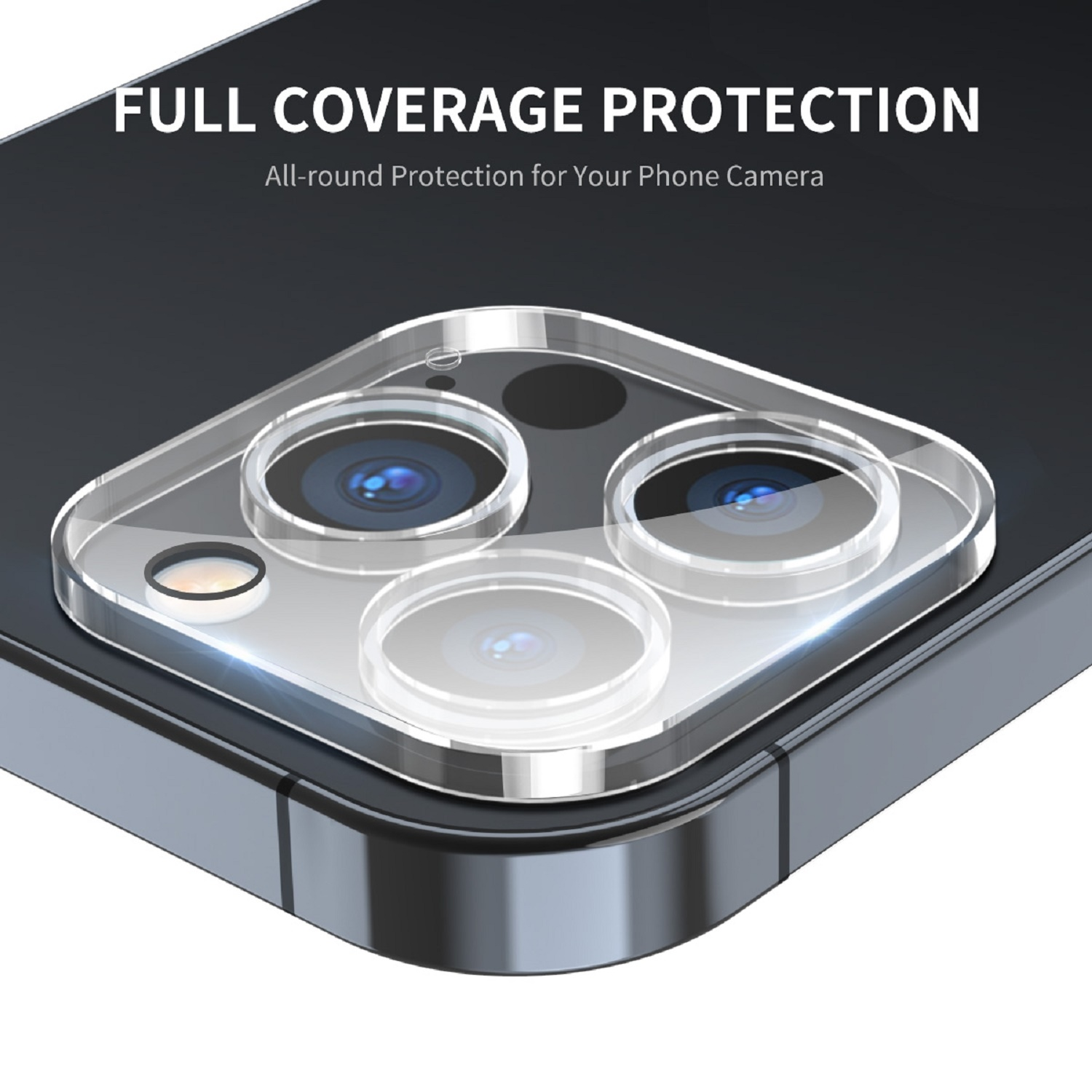 Displayschutzfolie(für Tempered iPhone Echtes Panzerhartglas KLAR Pro) Apple Kameraglas 1x PROTECTORKING 14