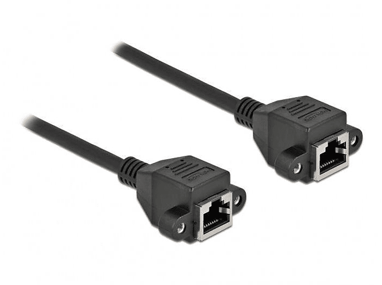 Schwarz RJ45, DELOCK 87012