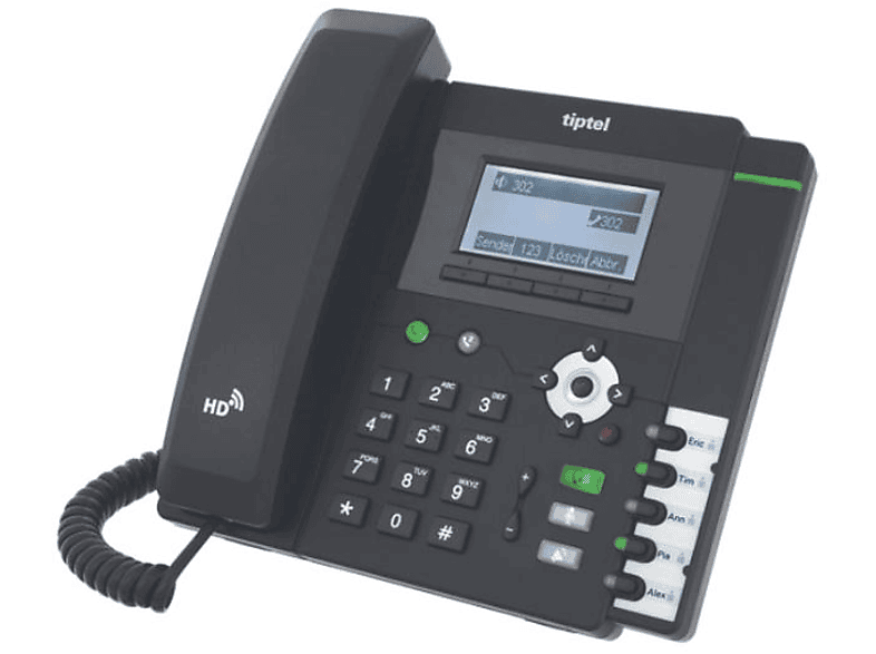 TIPTEL 3010 IP-Telefon Schwarz