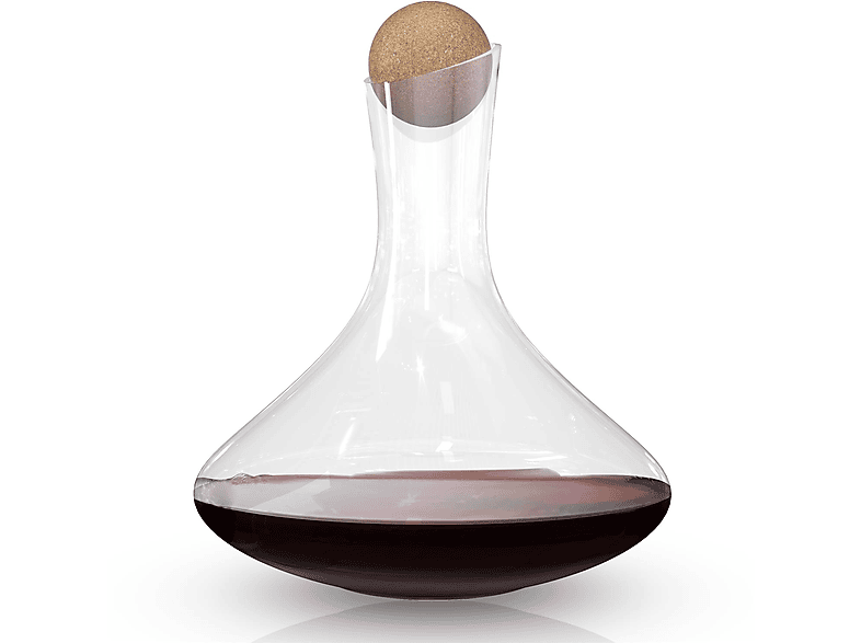 INTIRILIFE Glas Karaffe mit 1.8 Rotwein Karaffe für Liter