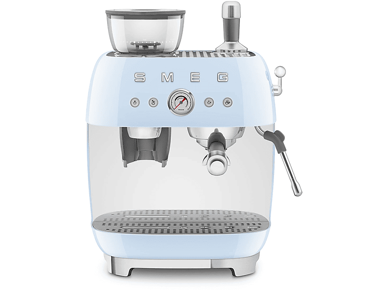 SMEG  EGF03PBEU Espressomaschine mit Mahlwerk Pastellblau