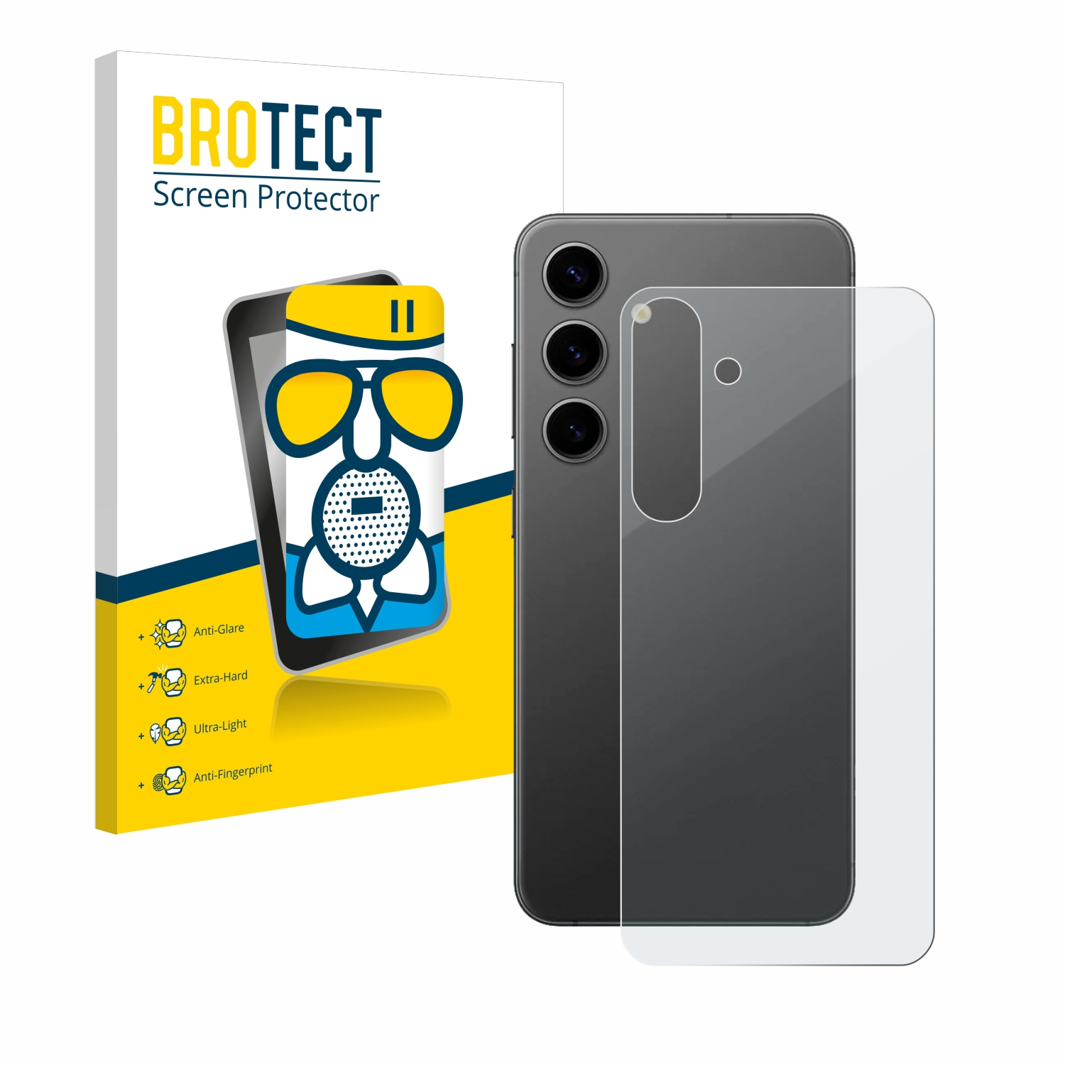 BROTECT Airglass matte Galaxy Samsung S24 Plus) Schutzfolie(für
