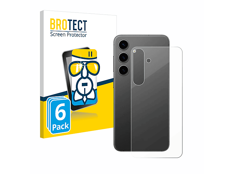 BROTECT 6x Airglass klare Schutzfolie(für Samsung Galaxy S24 Plus)